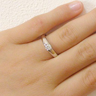 鑑定書付 ダイヤモンド プラチナ 婚約指輪 エンゲージリング 0.2 鑑定書付 ダイヤモンド プラチナ 婚約指輪 エンゲージリング 0.2