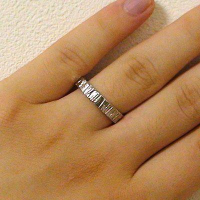 プラチナ900 結婚指輪 マリッジリング ペアリング ペア 2本セット Pt900 指輪｜ma38｜03