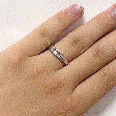 ダイヤモンド ホワイトゴールド 結婚指輪 マリッジリング ペアリング ペア 2本セット K18wg 指輪 ダイヤ 0.03ct｜ma38｜03