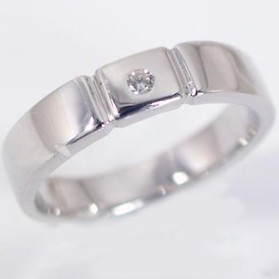 ダイヤモンド ホワイトゴールド ペアリング 結婚指輪 マリッジリング ペア 2本セット K18wg 指輪 ダイヤ 0.03ct｜ma38｜04
