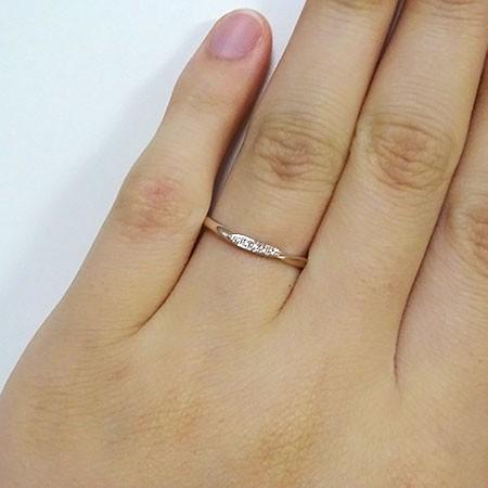 【値段交渉可：送料込】 ピンクゴールドk10 ペアリング ダイヤモンド 結婚指輪 マリッジリング 2本セット K10pg 【T3881066913】(21000円)