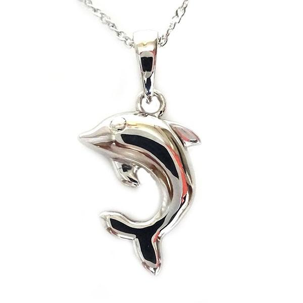 ハワイアンジュエリー プラチナ ペンダント ネックレス Pt900 ドルフィン