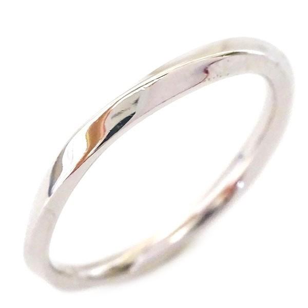 ホワイトゴールドK10 ダイヤモンド ペアリング 結婚指輪 マリッジリング 2本セット K10wg 指輪 ダイヤ 0.09ct ストレート カップル｜ma38｜05