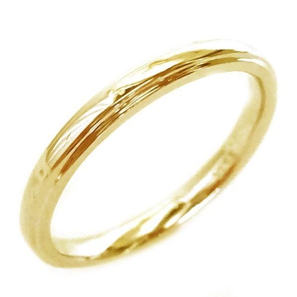 結婚指輪 ゴールド K18 マリッジリング ペアリング ペア2本セット K18yg ストレート｜ma38｜04