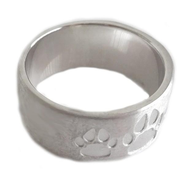 結婚指輪 マリッジリング ペアリング プラチナ900 ペア2本セット Pt900 指輪 イヌの肉球｜ma38｜06