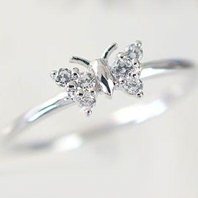 ダイヤモンド プラチナ ピンキーリング ダイヤリング PT900 指輪  