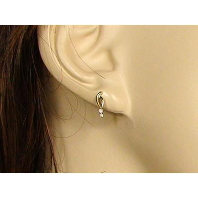 ダイヤモンド ピアス ゴールド ダイヤピアス K18yg ダイヤ 0.03ct : MA  