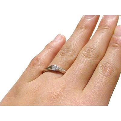 中古品 鑑定書付 ダイヤモンド プラチナ 婚約指輪 エンゲージリング 0.3ct F-SI1-VeryGood PT900 ダイヤ 指輪 【Y1942971050】(69300円)