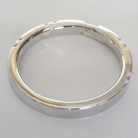 シルバー 結婚指輪 マリッジリング ペアリング 2本セット 天然 ダイヤモンド SV925 ストレート カップル｜ma38b｜06