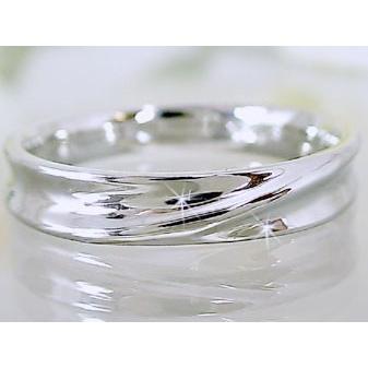 シルバー ペアリング 結婚指輪 マリッジリング 2本セット 天然 ダイヤモンド 0.02ct SV925 ストレート カップル|ma38b|03