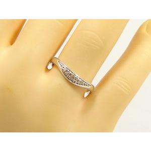 SALE公式 プラチナ ダイヤモンド 結婚指輪 ペアリング マリッジリング V字 ペア 2本セット Pt900 指輪 ダイヤ 0.05ct