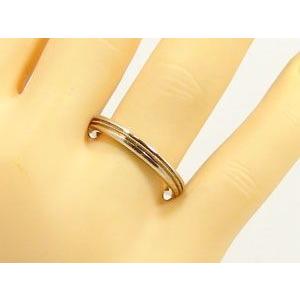 【公式】 ピンクゴールド 結婚指輪 ペアリング マリッジリング ペア 2本セット K18 指輪 【TM1418674888】(50600円)