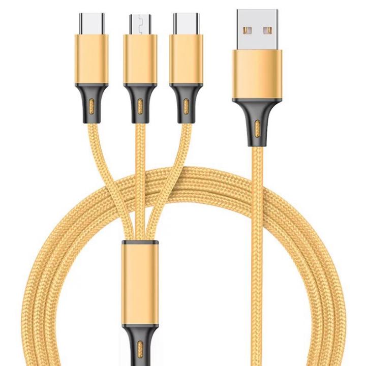 3in1ケーブル おすすめ 1ｍ 3本 急速充電 タイプC ライトニング MicroUSB 安い 最強 丈夫 強靭 pd cable｜maaicca-shop｜19