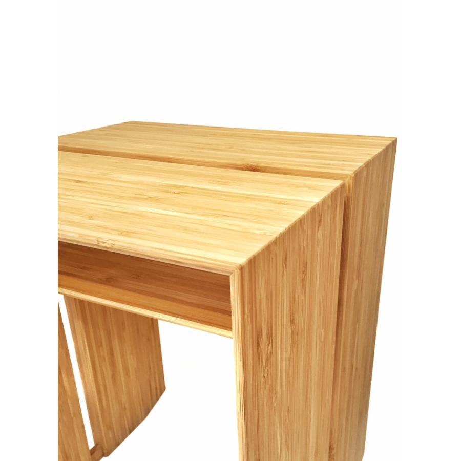 TEORI（テオリ） スツール 竹集成材 スリットスツール 日本製