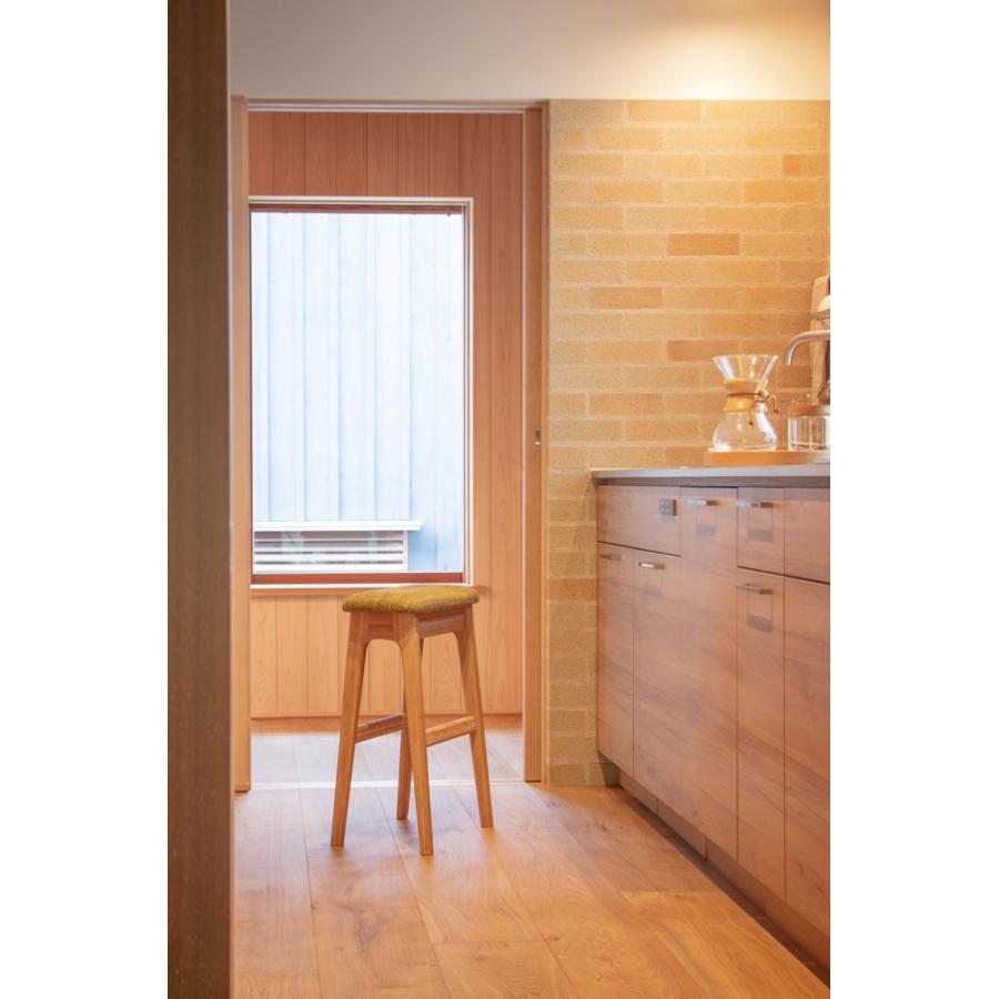 TEORI（テオリ） キッチンスツール 日本製 竹集成材 KITCHEN STOOL