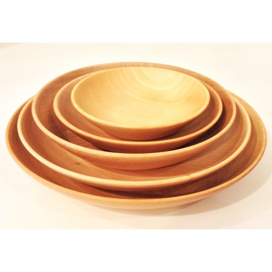 高橋工芸]】Cara プレート 33㎝ カラシリーズ 木製皿 おしゃれカフェ器