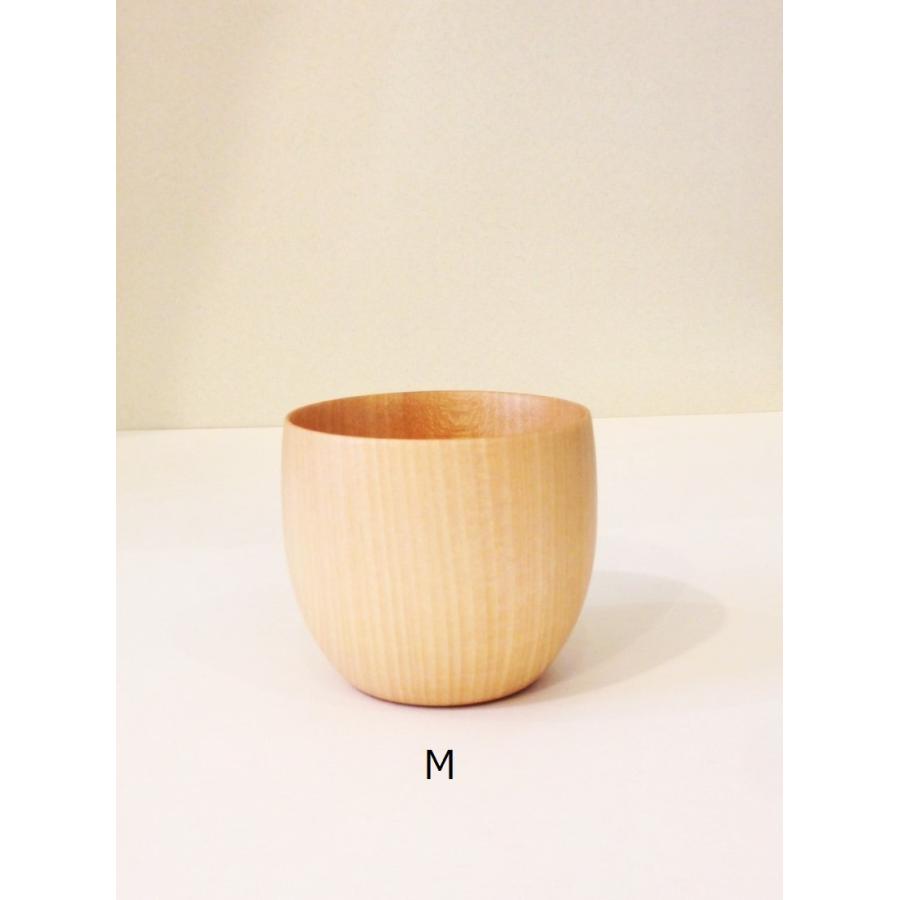 木のコップ 日本製 木製グラス Cara cup M 高橋工芸｜maaoyama
