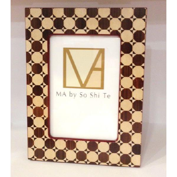 箱根寄木細工の奴柄のフォトフレーム | ブランド登録なし