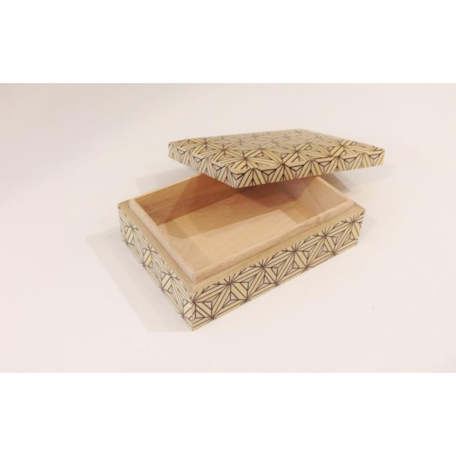 寄木細工 麻の葉模様の小箱 : MA by So Shi Te - 通販 - Yahoo
