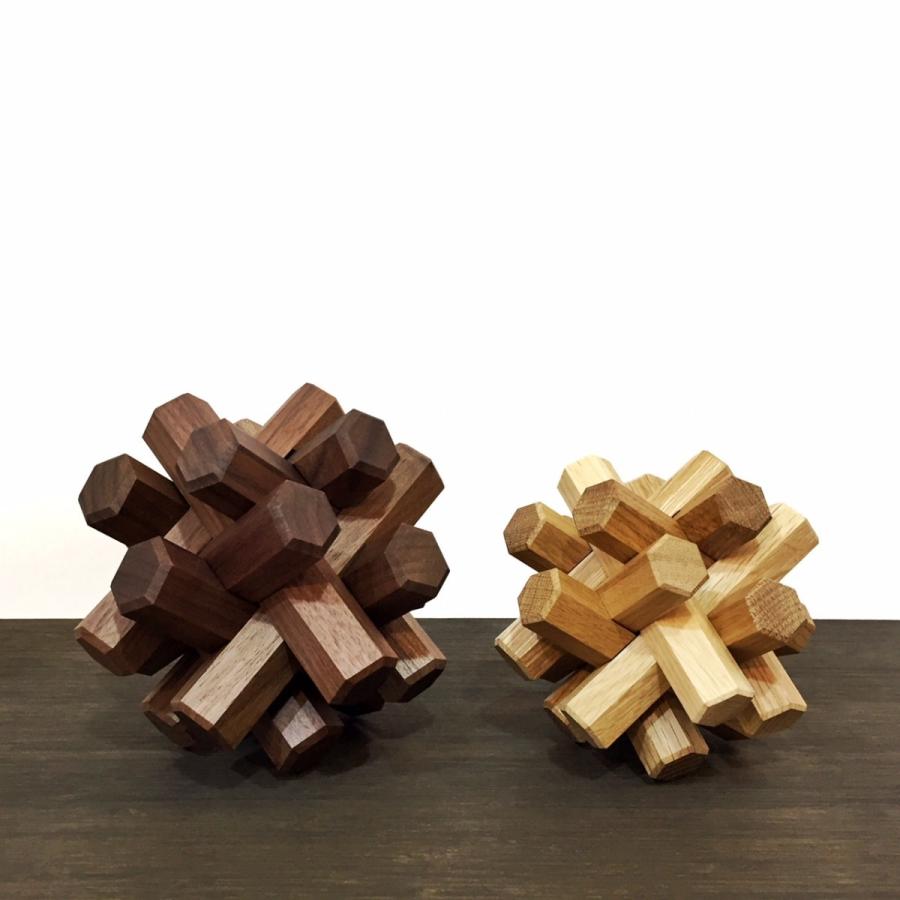 組み木立体パズル 12本組 ナラ材 : MA by So Shi Te - 通販 - Yahoo
