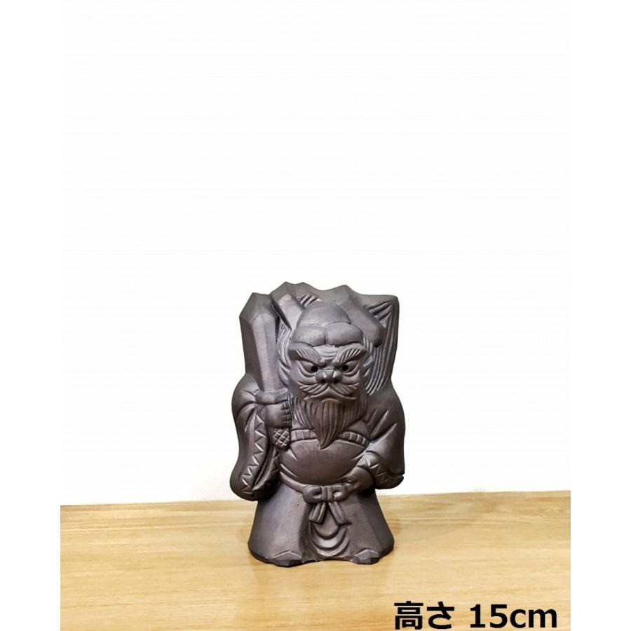 鍾馗様 小 いぶし瓦 : MA by So Shi Te - 通販 - Yahoo!ショッピング