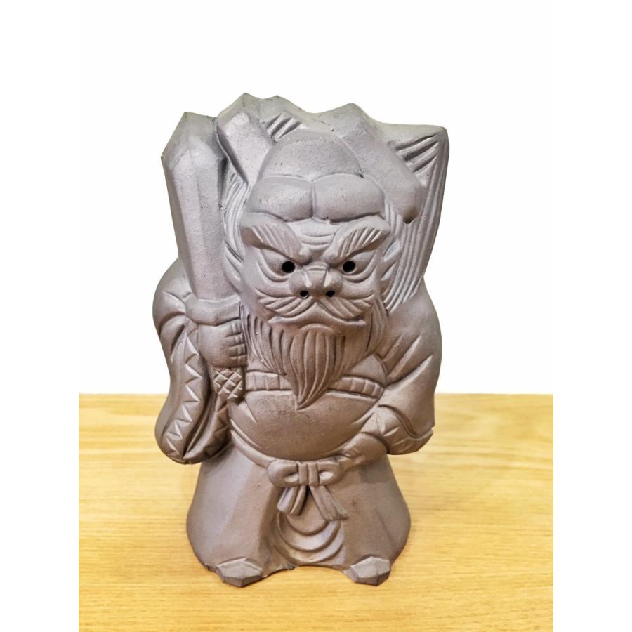 鍾馗様 小 いぶし瓦 : MA by So Shi Te - 通販 - Yahoo!ショッピング