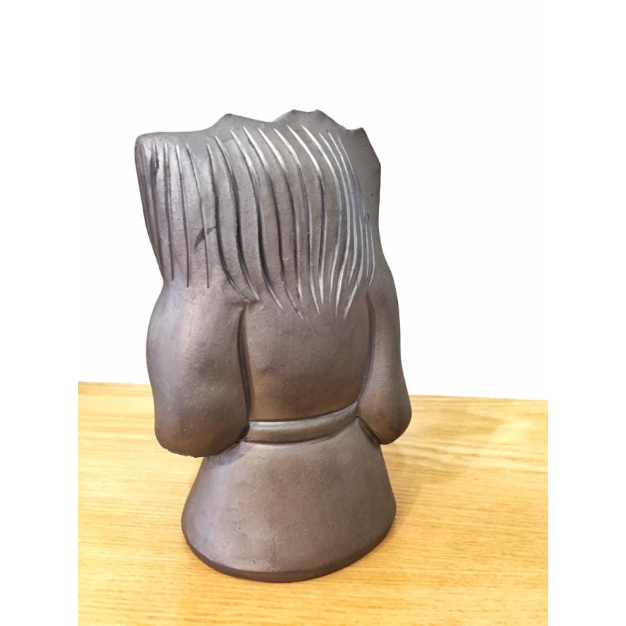 鍾馗様 小 いぶし瓦 : MA by So Shi Te - 通販 - Yahoo!ショッピング