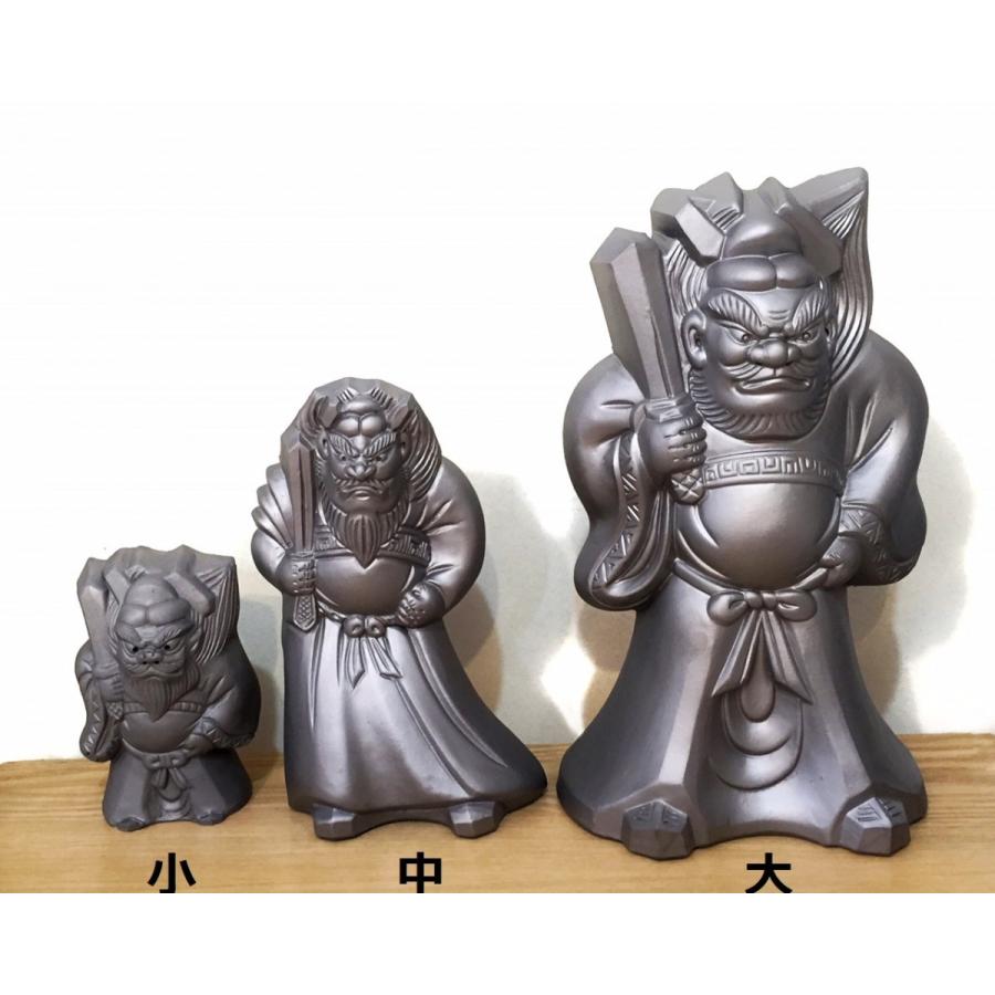 鍾馗様 小 いぶし瓦 : MA by So Shi Te - 通販 - Yahoo!ショッピング