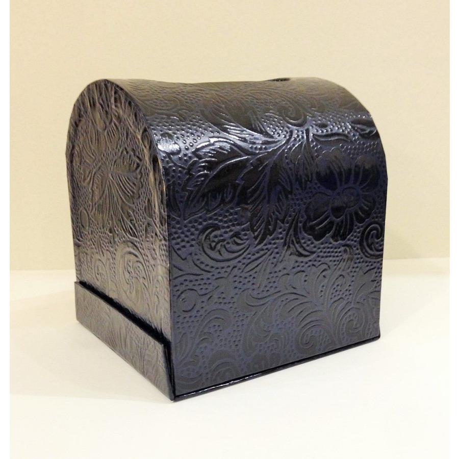 うるし紙 ティッシュボックス 朱色 | ブランド登録なし | 02