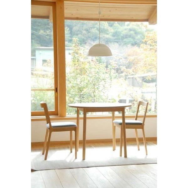 ダイニングテーブル 竹集成材 Round Table 日本製 φ900ｘH700mm ＴＥＯＲＩ | TEORI | 01