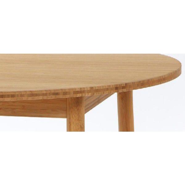 ダイニングテーブル 竹集成材 Round Table 日本製 φ900ｘH700mm ＴＥＯＲＩ | TEORI | 02