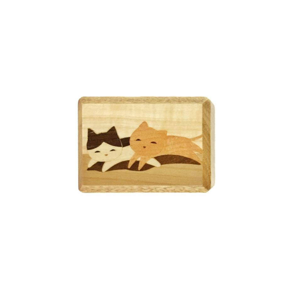 木象嵌 猫の小箱 2匹 : MA by So Shi Te - 通販 - Yahoo!ショッピング