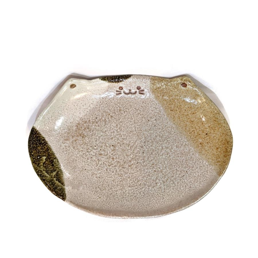 可愛い猫のお皿 L 茶々丸 大谷焼 陶業会館 梅里窯 : MA by So Shi Te