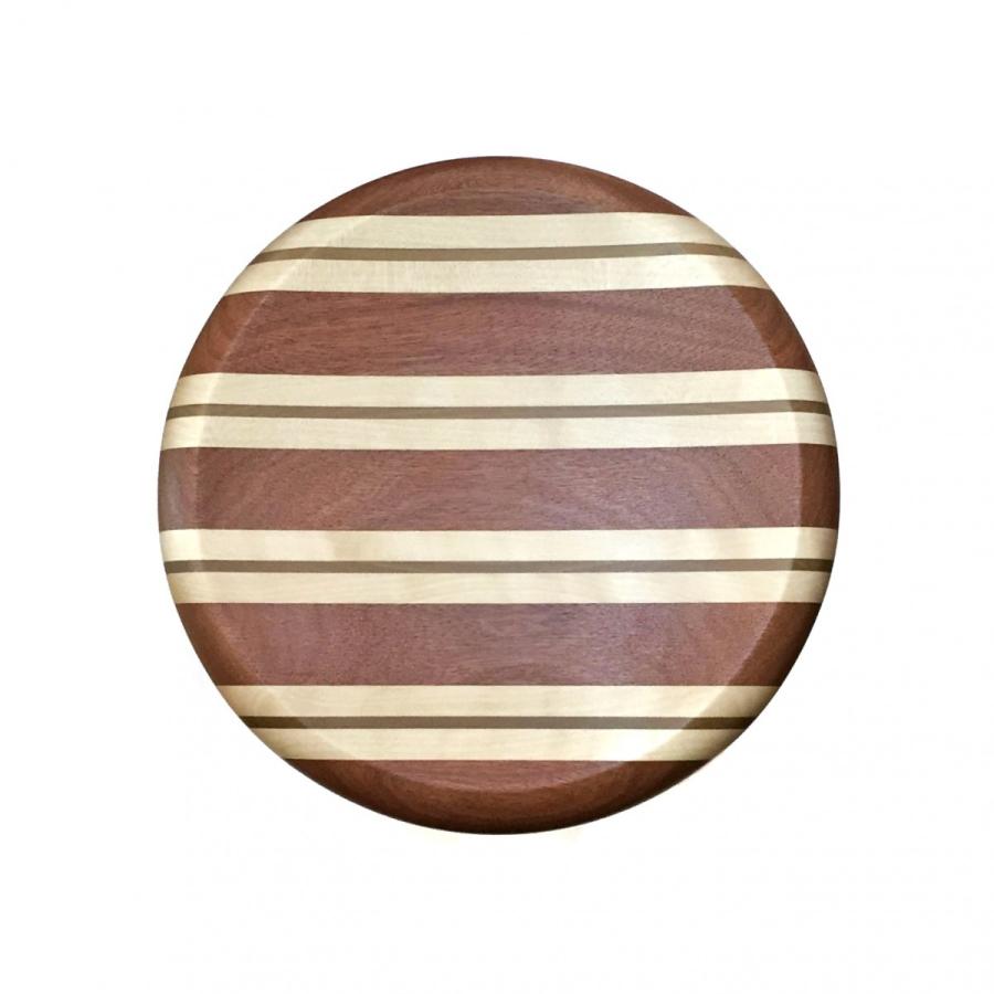 こだわりの「五角形寄木スツール」　ねじれ五角形におどろき！！ 三角スツール SANKAKU [ triangle ] stool | 飛騨高山 家具工房