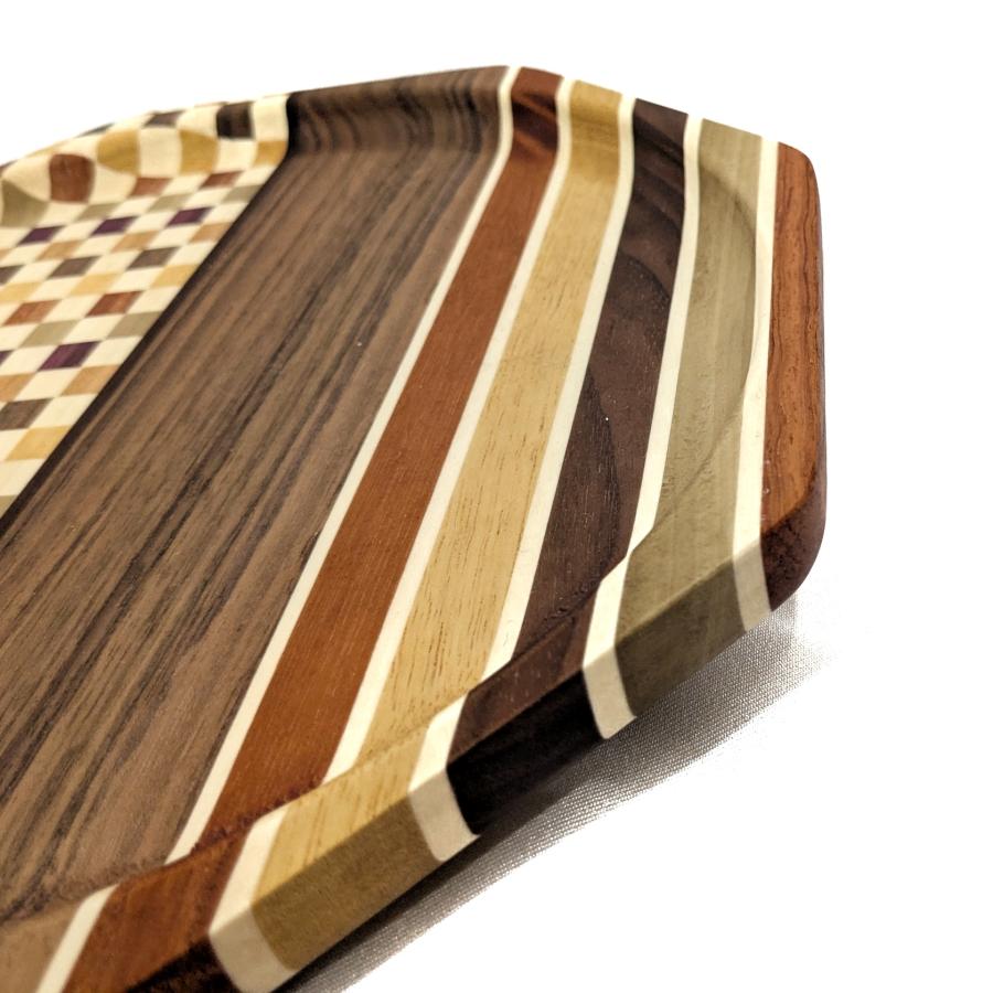 無垢の箱根寄木細工の八寸盆 八角 : MA by So Shi Te - 通販 - Yahoo