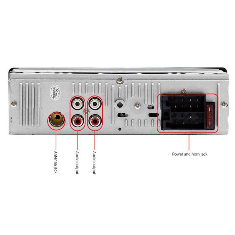 カーラジオ MP3プレーヤー ステレオ USB AUX bluetooth ビンテージ クラシック カー ステレオ オーディオ レトロ