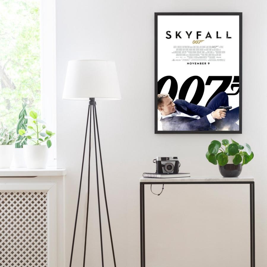 ジェームズボンド skyfall 007 映画 ダニエルクレイグ キャンバスアートポスター インテリア アート 雑貨｜mabikara｜06