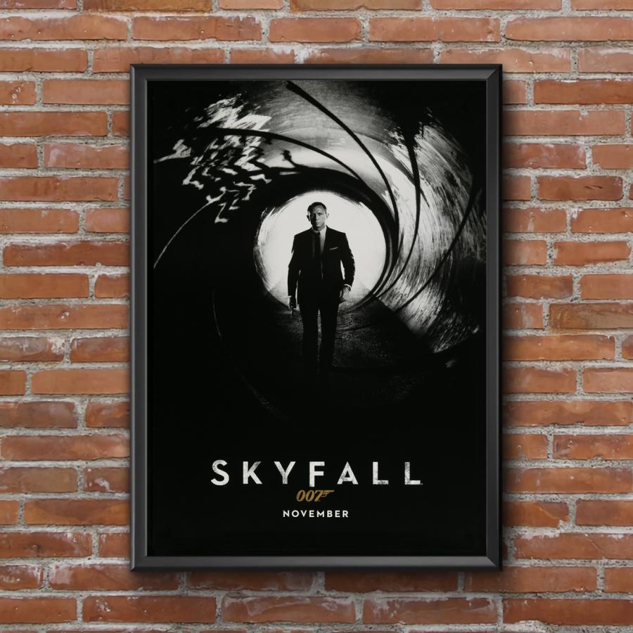 ジェームズボンド skyfall 007 映画 ダニエルクレイグ キャンバスアートポスター インテリア アート 雑貨｜mabikara｜07