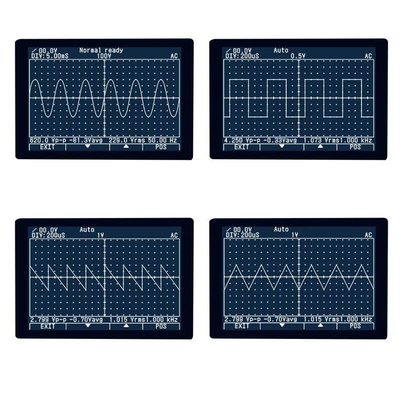 新しいブランド 自動インテリジェントオシロスコープ プロフェッショナルMDS8207 デジタル40MHz 200Msps / S 6000カウント RMSスマートマルチメーター