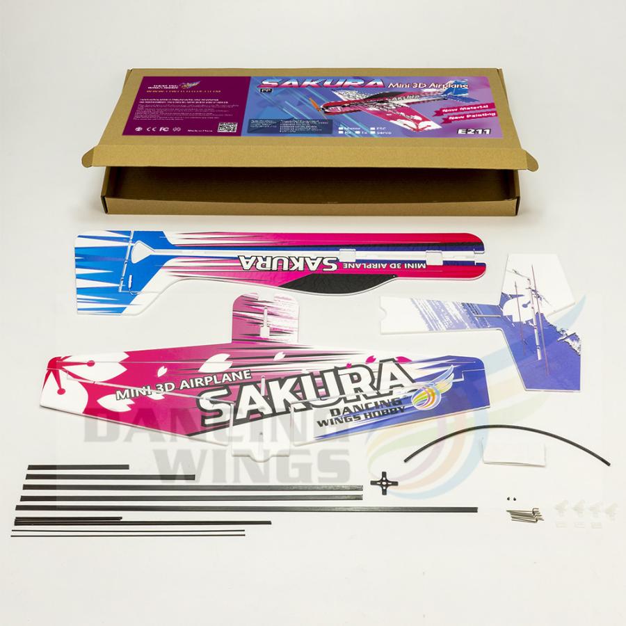 マイクロ3D飛行機 マジックボードフォーム SAKURA 最軽量キット RC ホビー おもちゃ モデル｜mabikara｜16