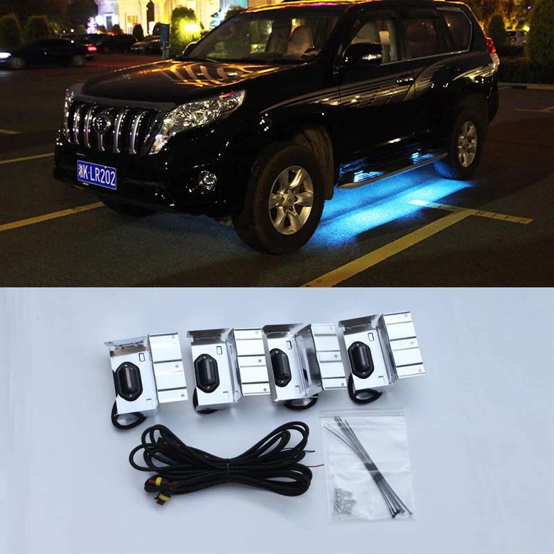 ランドクルーザープラド　150 ステップイルミ ランドクルーザープラド150系流れるLEDドアスカッフプレート