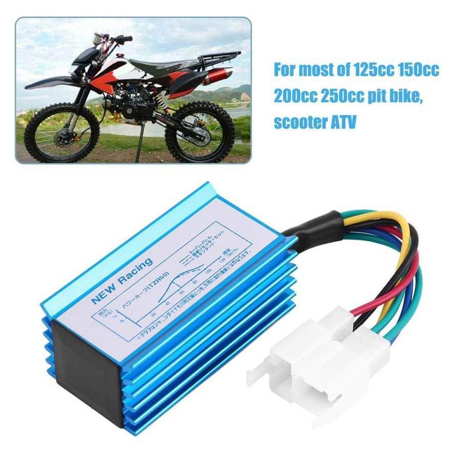 数量限定価格 原付リミッター解除 Qiilu 50cc 70cc レーシングcdi 5ピンレーシング Cdi