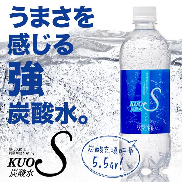 強炭酸水 クオス KUOS メーカー直営店 500ml×24本 プレーン 5day｜maborosiya｜14