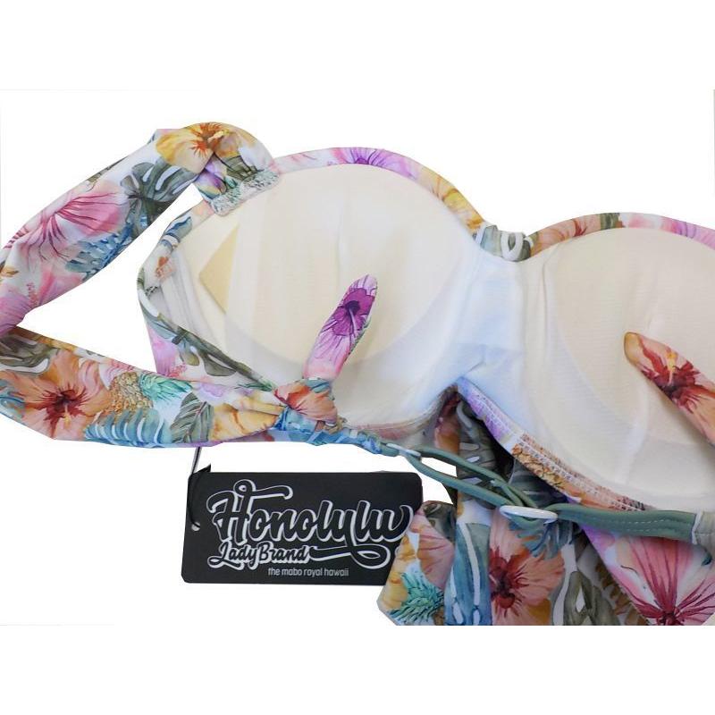 HLB　アロハ柄　クロスワイヤービキニ |  | 03