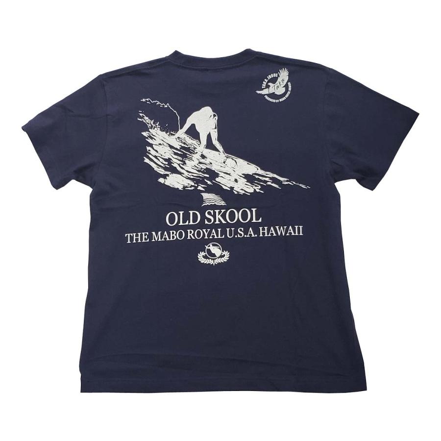 MABOROYAL - TAKA INOUE コラボTシャツ MT-T6 ホワイト／ネイビー |  | 03