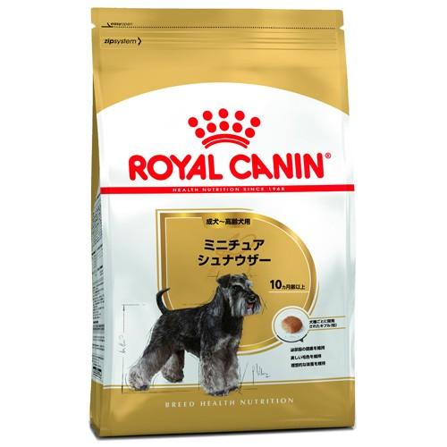 ロイヤルカナン ミニチュア シュナウザー 成犬 高齢犬用 生後10ヶ月以上 7 5kg 02 402 マブチペット ヤフー店 通販 Yahoo ショッピング