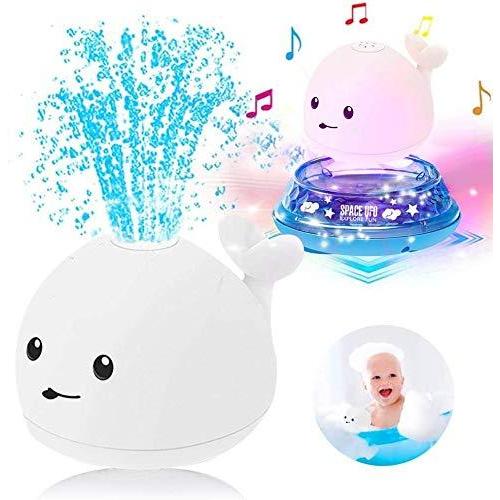 自動 噴水 くじら お風呂 おふろ おもちゃ 知育 子供 赤ちゃん 癒し 6歳 ピカピカ グッズ 4歳 白 イ 7歳 光る 5歳 送料無料激安祭 Ufo宇宙船あり