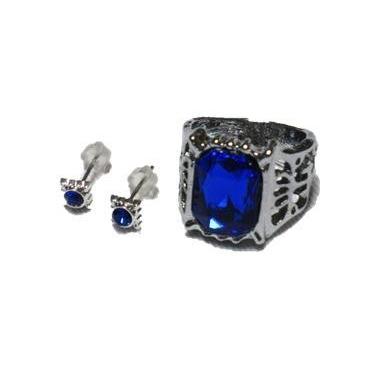 訳ありセール格安 コスプレの達人 黒執事 シエル ファントムハイヴ 指輪 ピアス 2点セット Wantannas Go Id