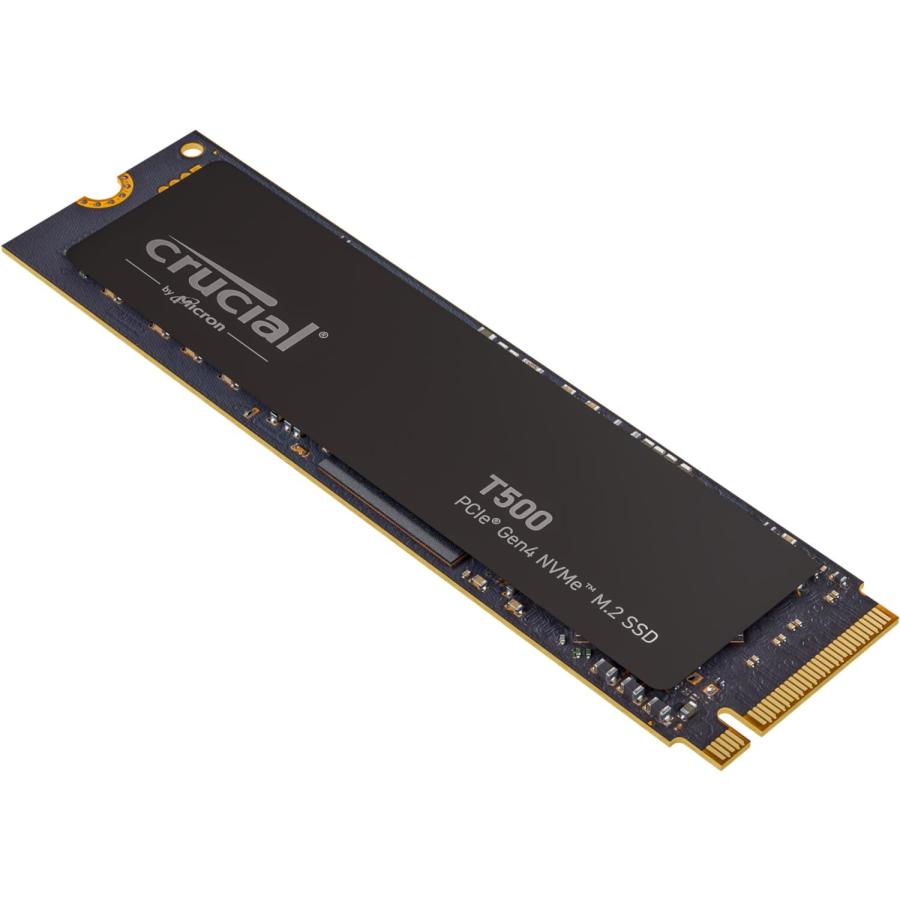 クルーシャルT500 1TB PCIe Gen4 NVMe Crucial T500 1TB PCIe Gen4 NVMe M.2 SSD with heatsink
