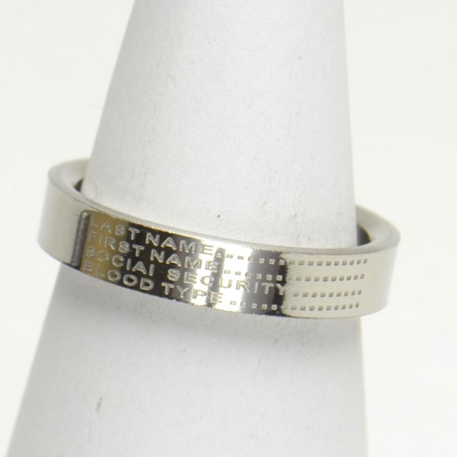 ドッグタグ ステンレス リング 認識票 指輪 レディース メンズ アクセサリー P30 Ri1 P30 Ri1 アクセサリーキララ 通販 Yahoo ショッピング